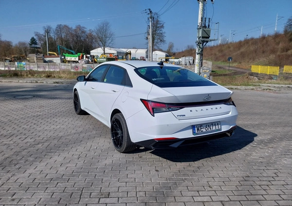 Hyundai Elantra cena 88499 przebieg: 49770, rok produkcji 2022 z Łódź małe 106